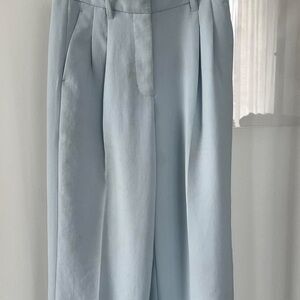 Wilfred Light Blue Wide Leg Pants